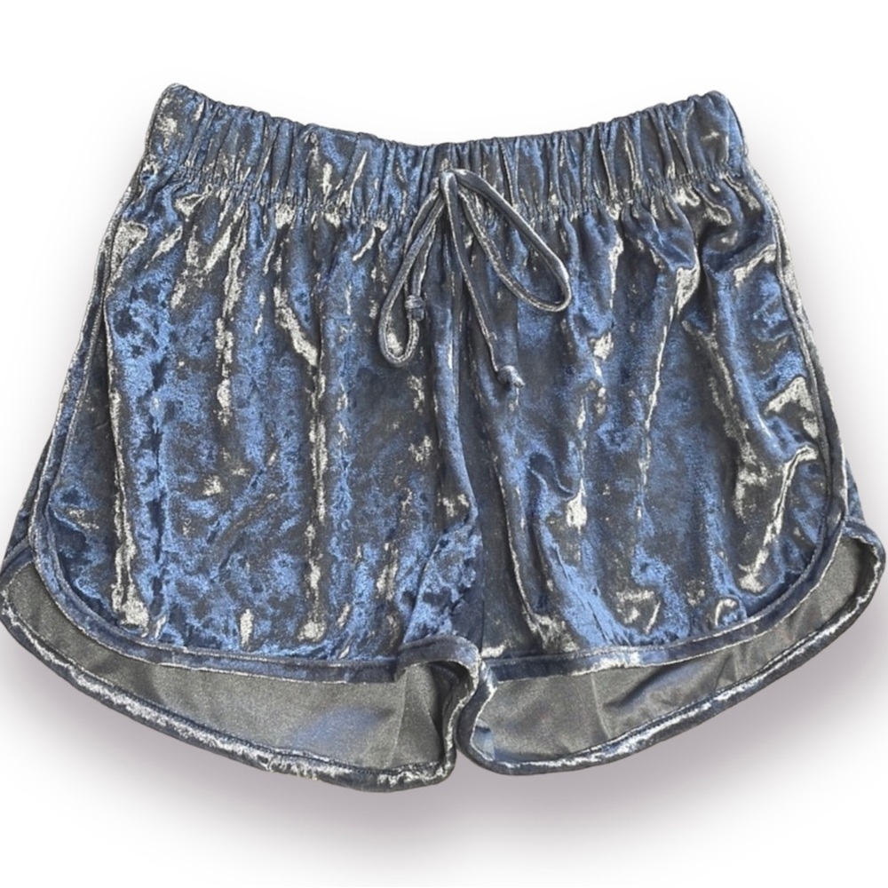 Soft Velvet Lounge Shorts Nordstrom Purple Blue